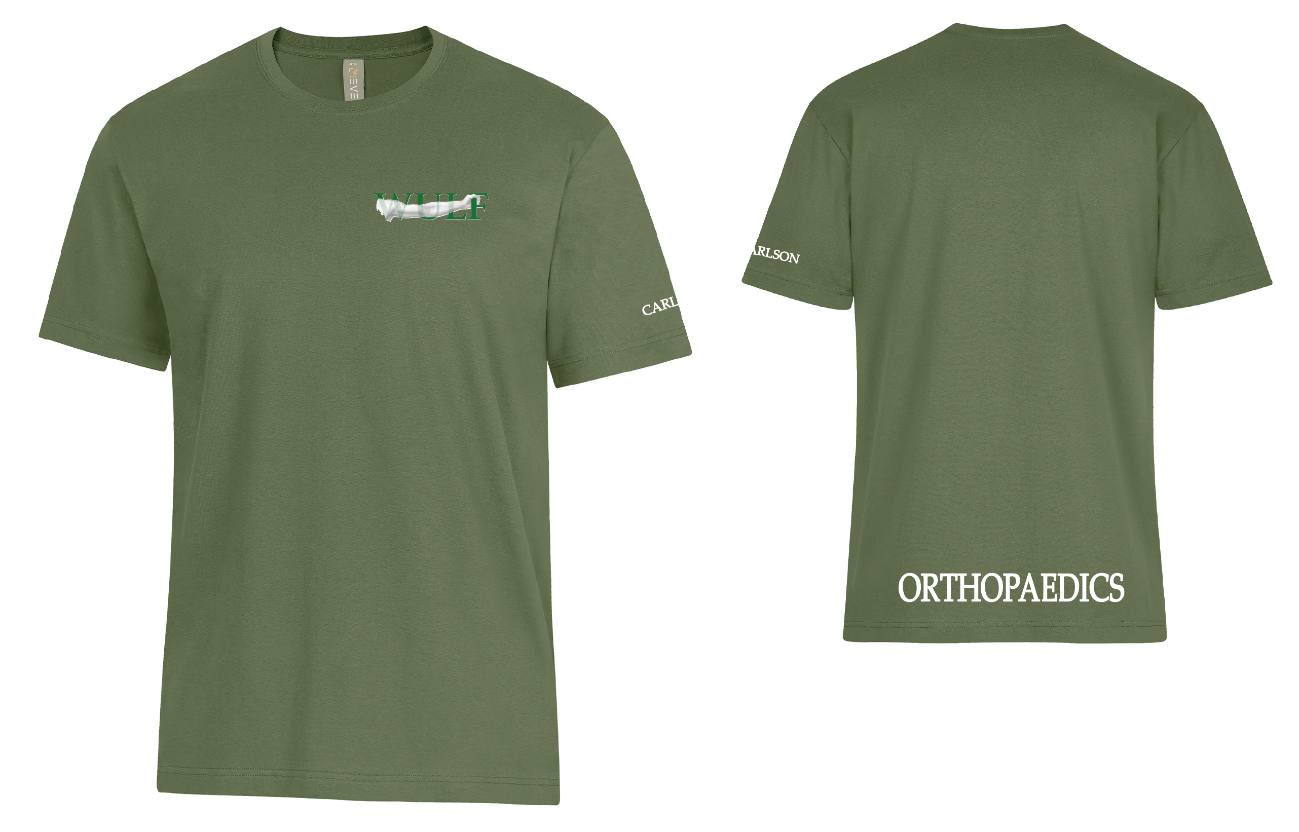 Solid Military Green