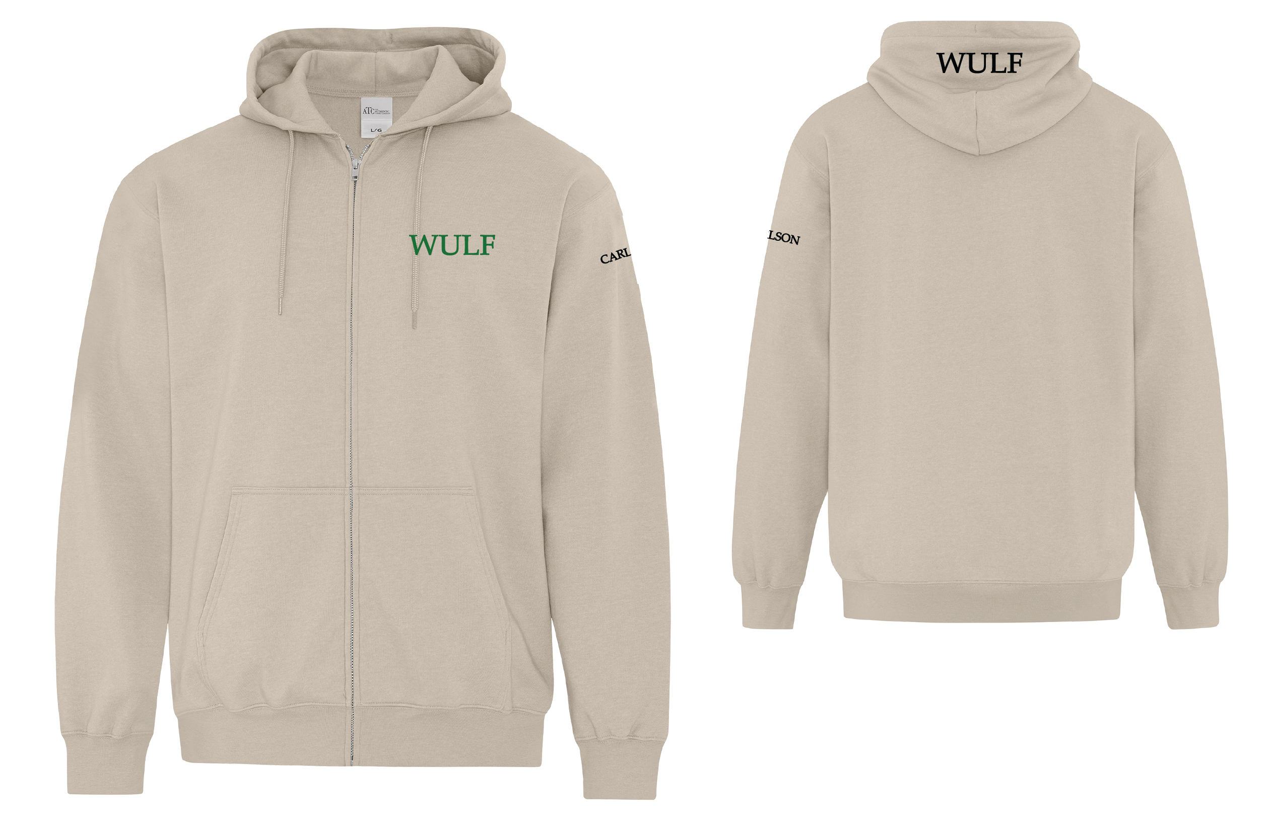 Wulf Ortho. Full Zip Hoodie