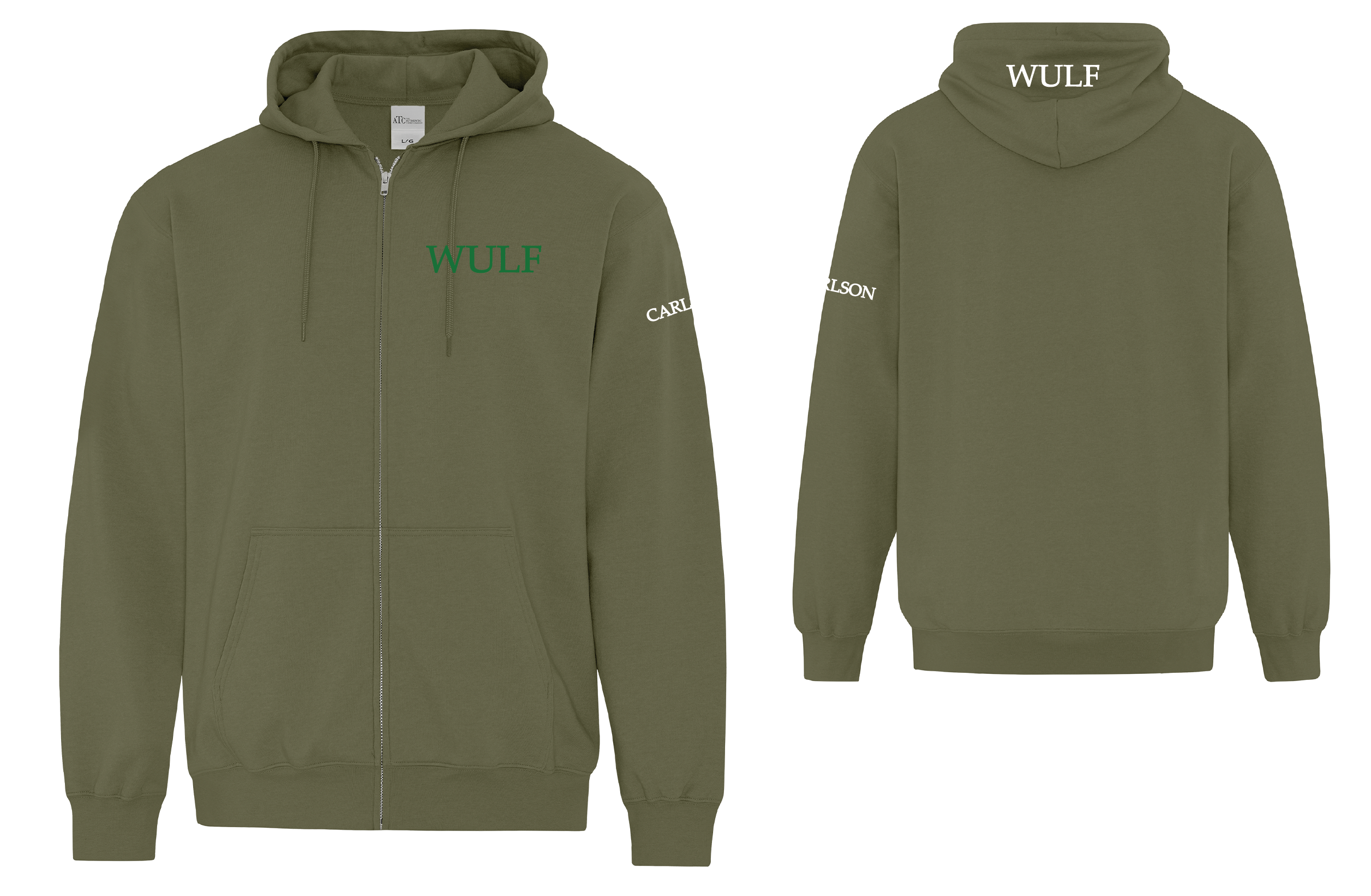 Wulf Ortho. Full Zip Hoodie