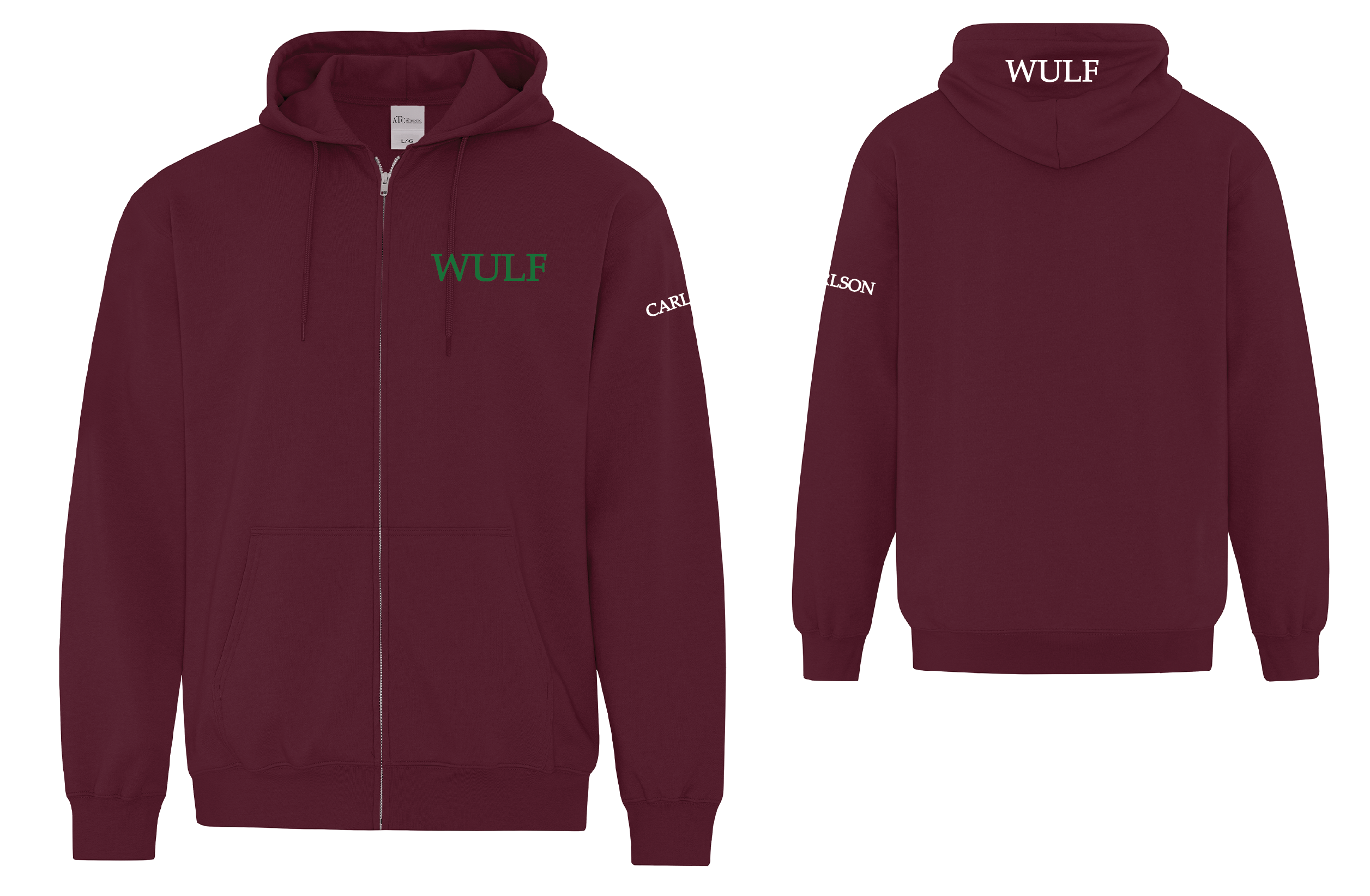Wulf Ortho. Full Zip Hoodie
