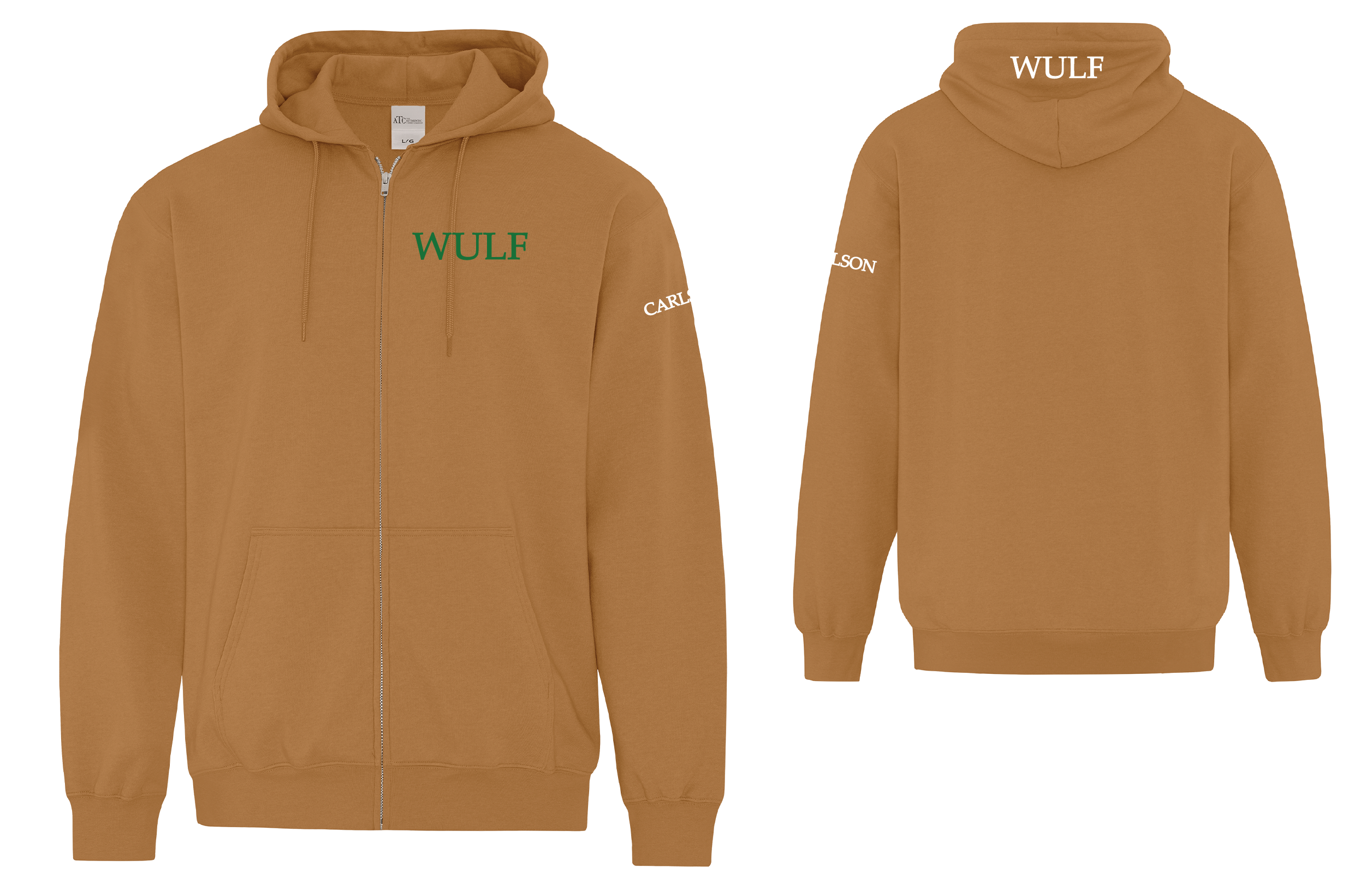 Wulf Ortho. Full Zip Hoodie