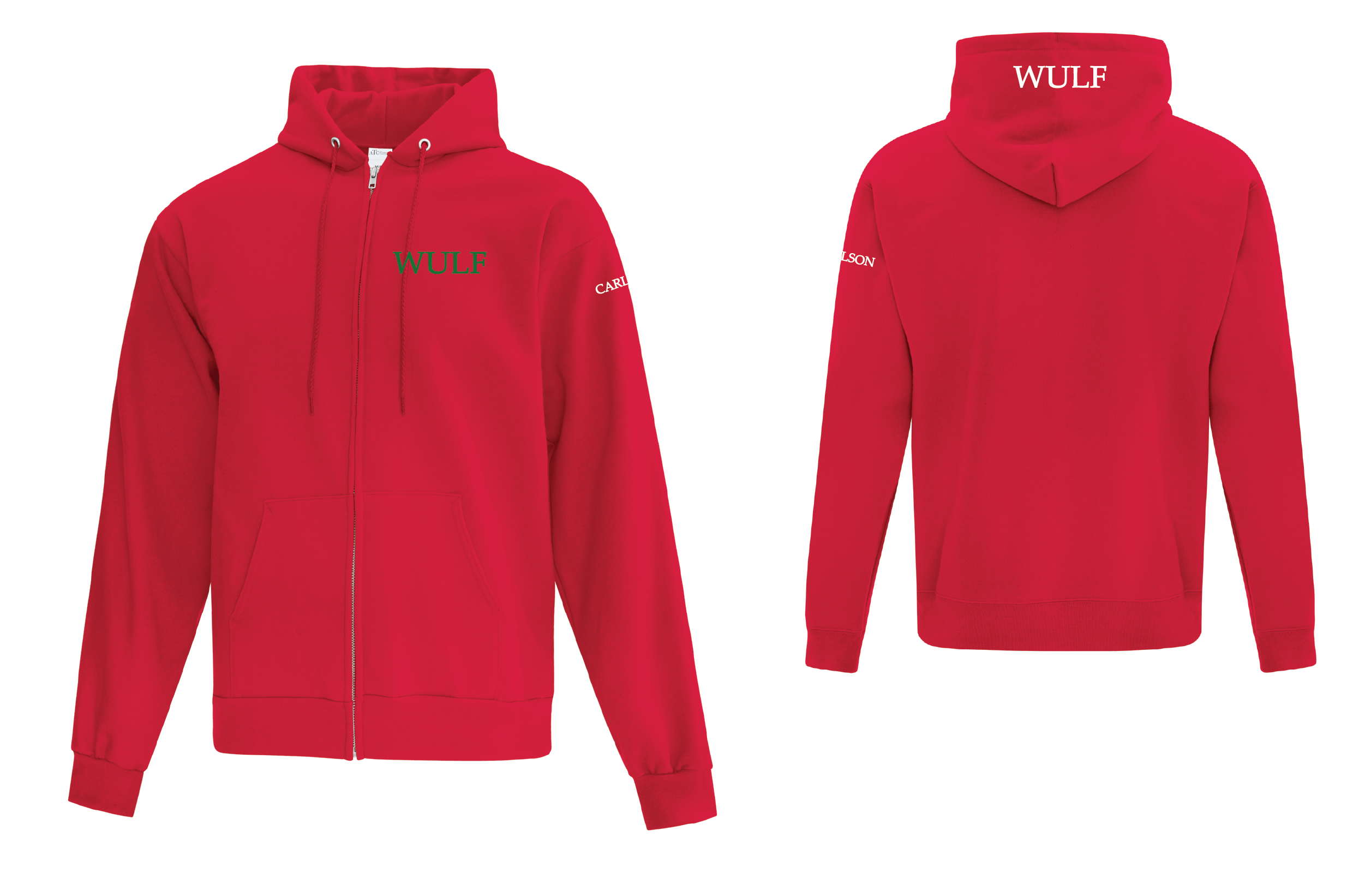 Wulf Ortho. Full Zip Hoodie